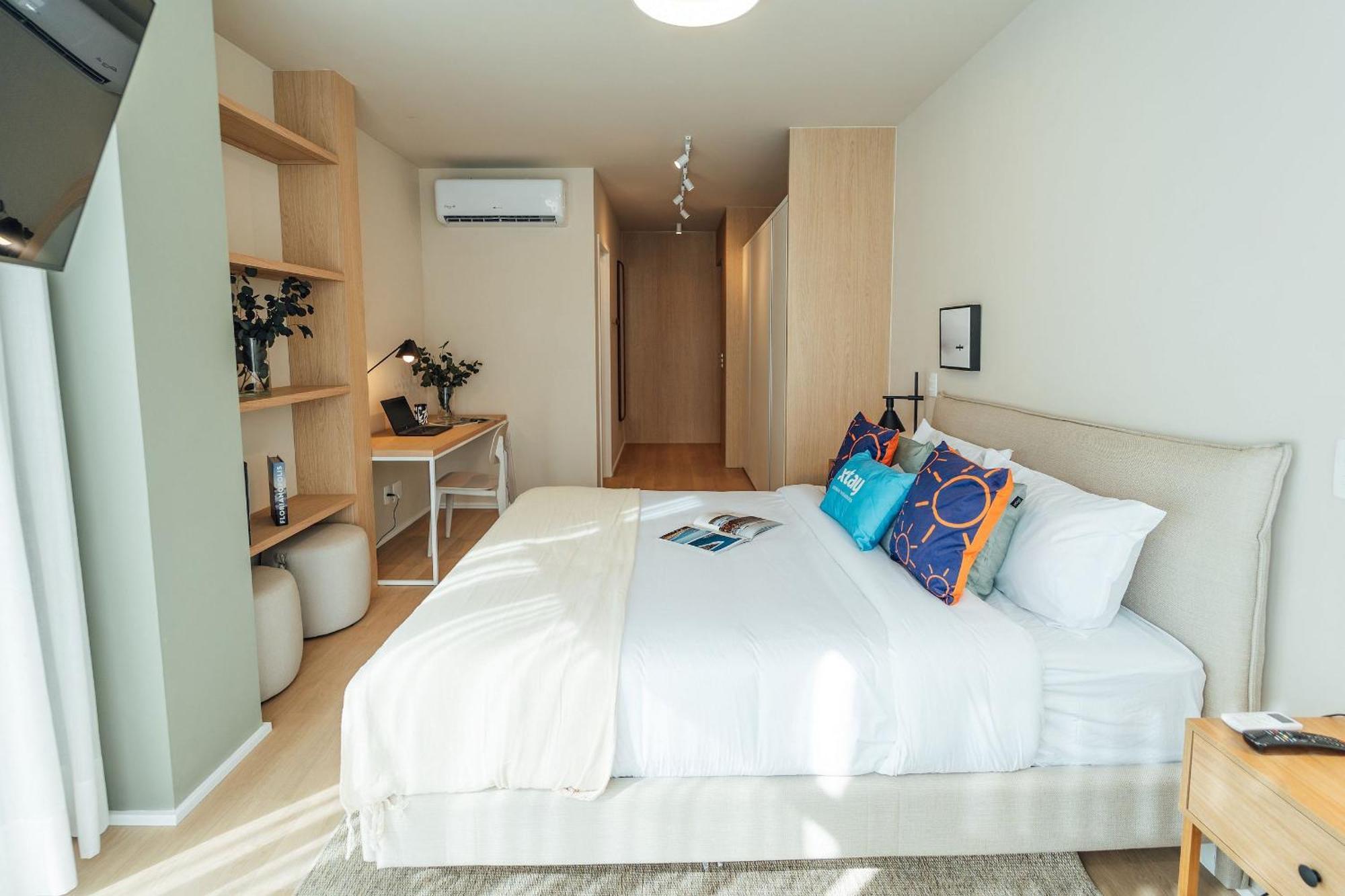 Apartamento Fuji By Xtay - Apartamentos Completos No Centro De Floripa, Perto Da Beira-Mar *