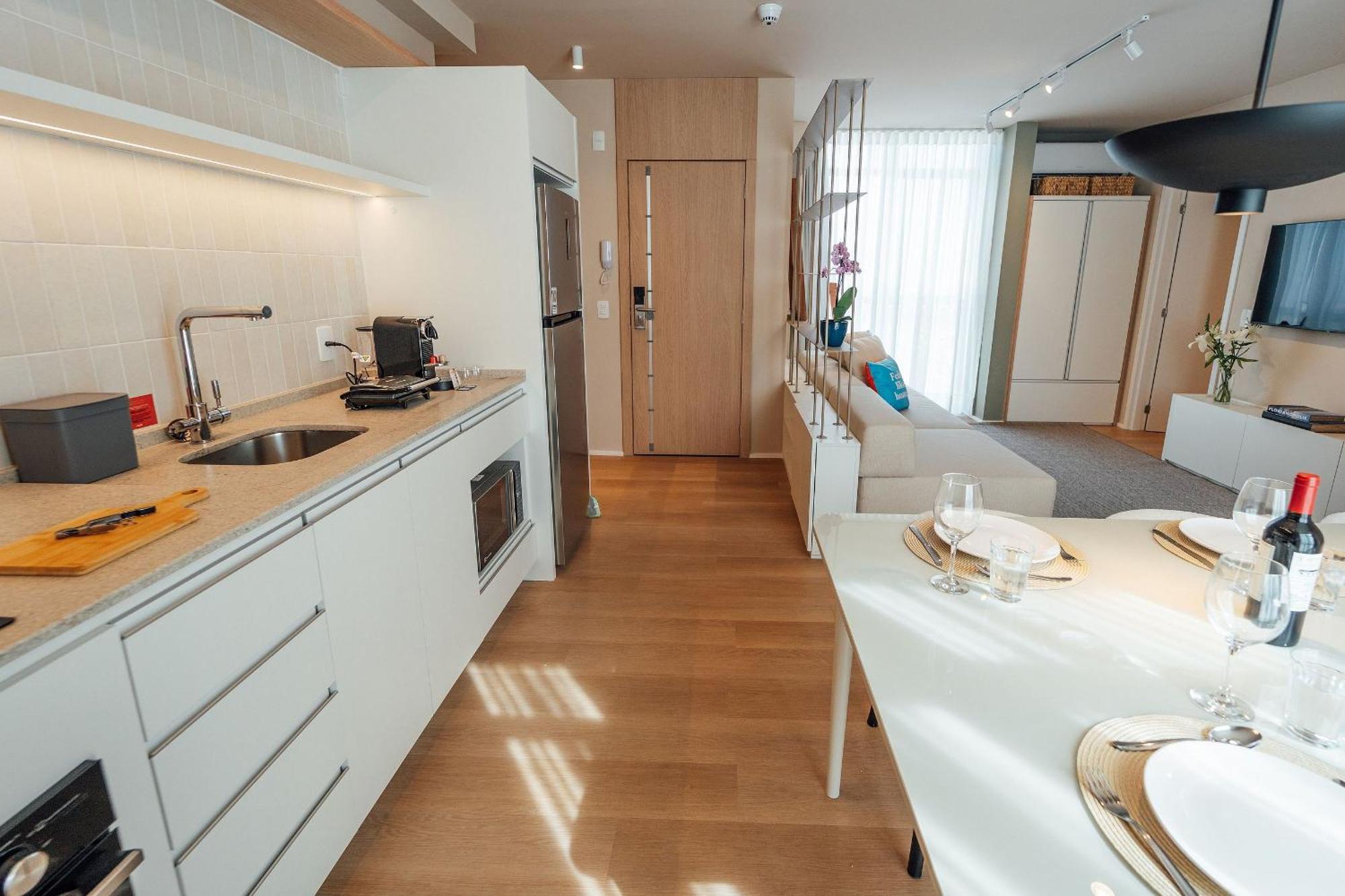 Apartamento Fuji By Xtay - Apartamentos Completos No Centro De Floripa, Perto Da Beira-Mar Florianópolis