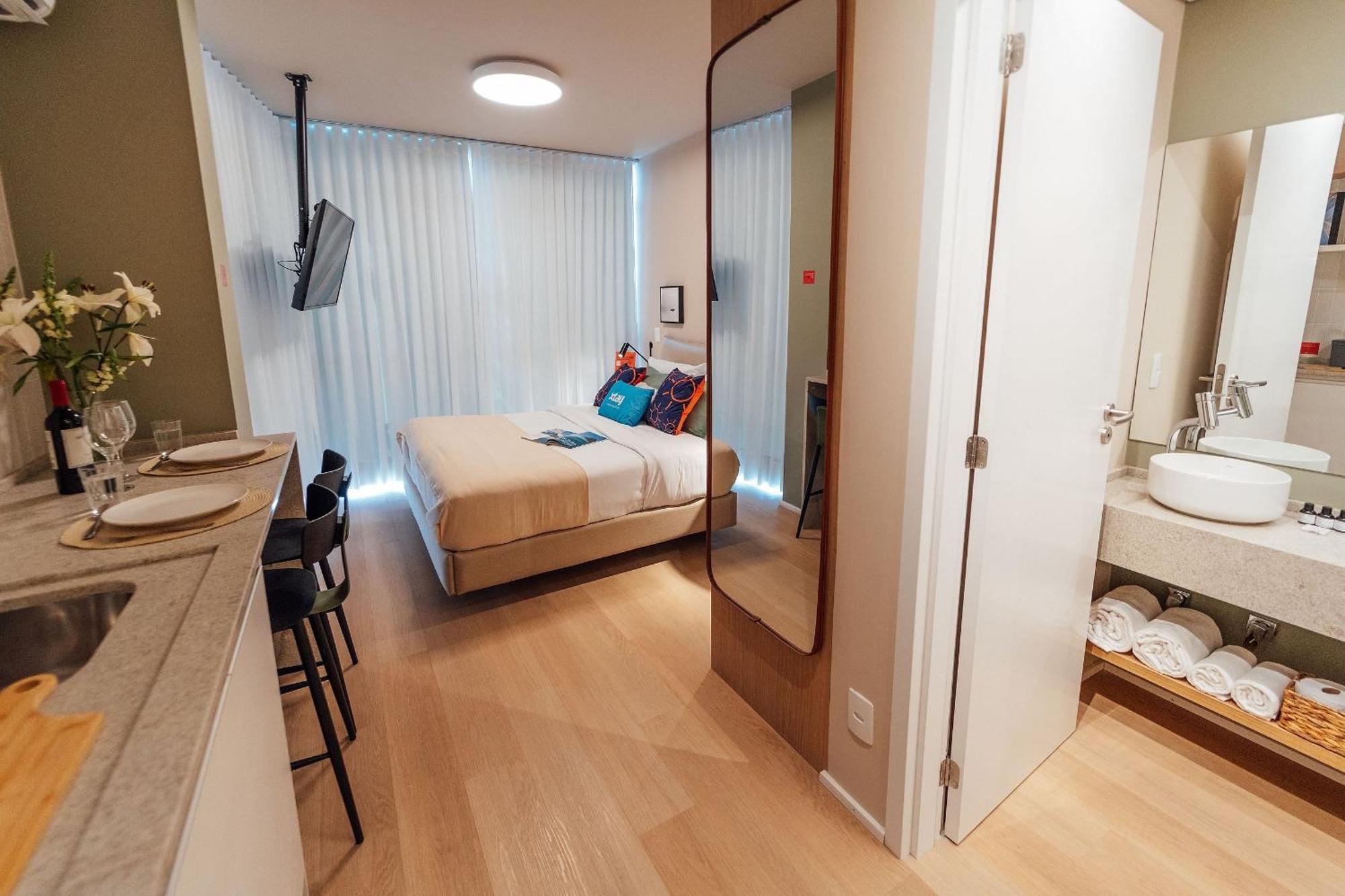 Fuji By Xtay - Apartamentos Completos No Centro De Floripa, Perto Da Beira-Mar Apartamento