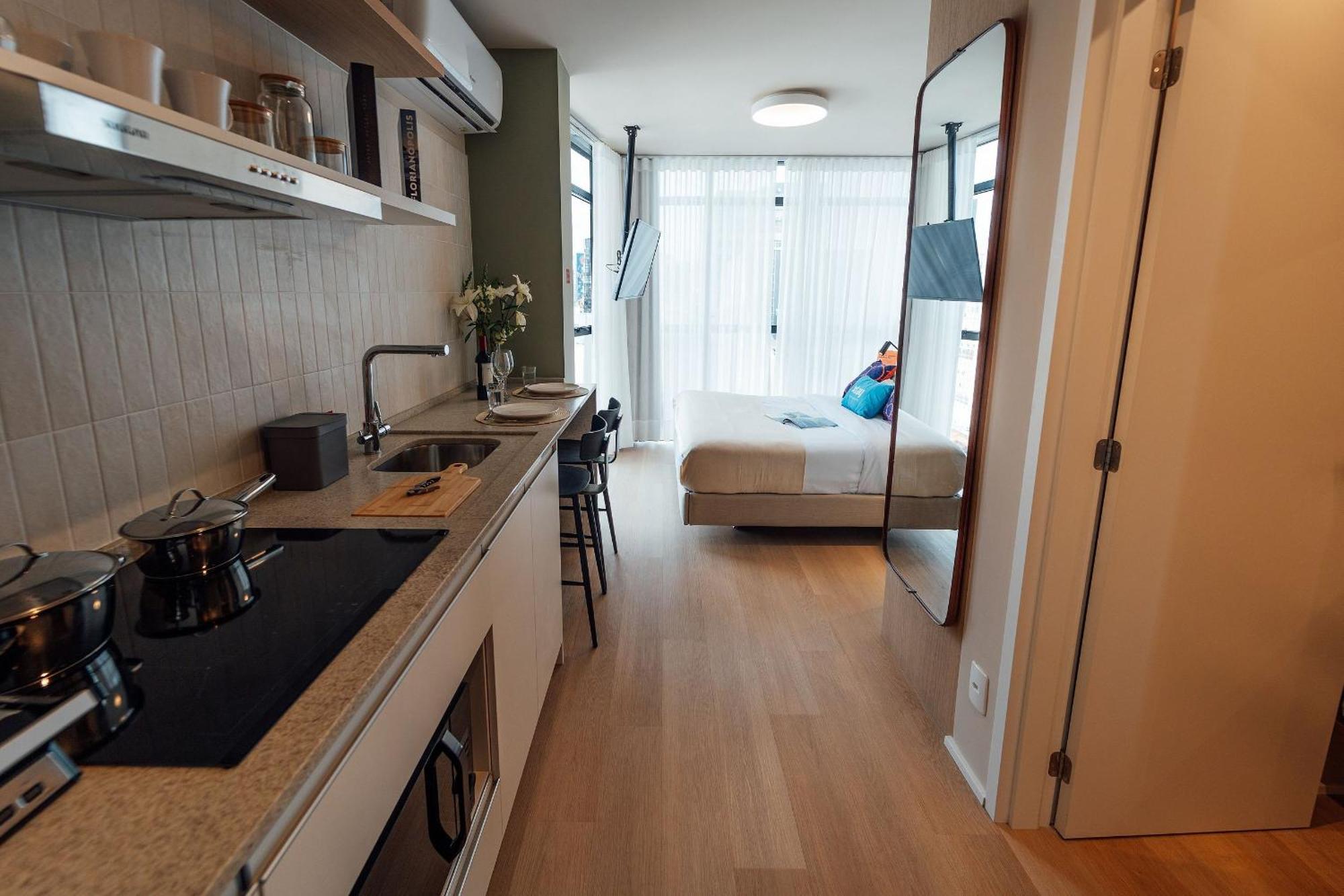 Fuji By Xtay - Apartamentos Completos No Centro De Floripa, Perto Da Beira-Mar * Florianópolis